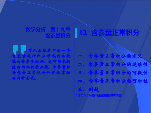 高中数学(人教版)含参量正常积分课件