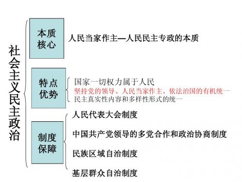 社会主义民主政治