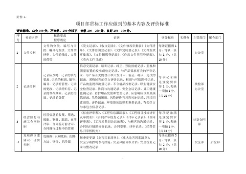 贯标审核主要内容详解