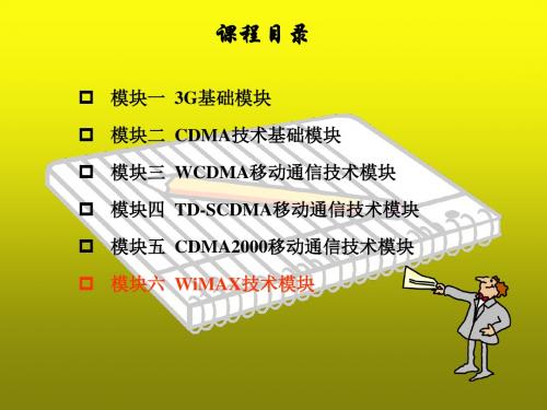 第三代移动通信技术任务4  WiMAX网络的部署与实现