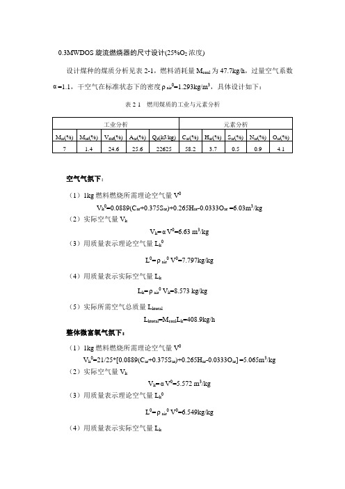 燃烧器计算