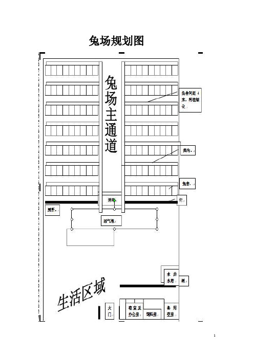 兔场规划图