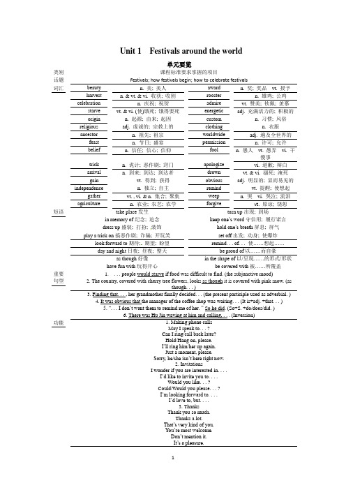 高中英语必修三全册教案人教版最新