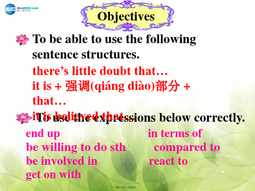 高中英语 Unit 13 People language points Lesson 1 EQ IQ