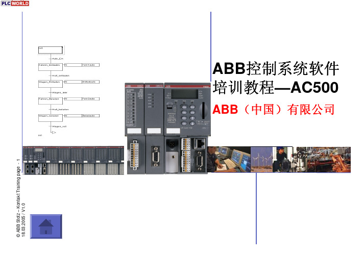 ABB控制系统软件培训资料AC500