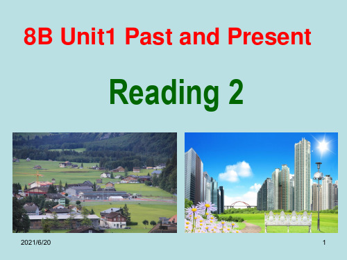 牛津8B Unit1 reading 2课件(共21张PPT)