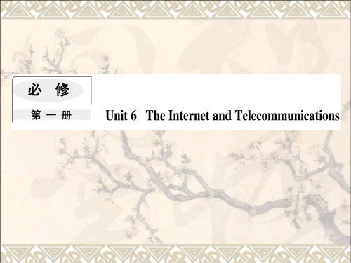 2018版高考英语一轮复习Module6TheInternetandTelecommunications课件外研版必修1