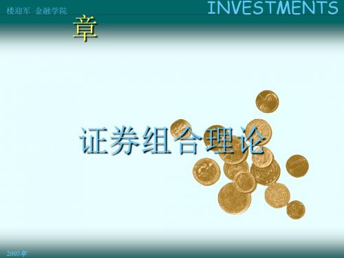 证券组合理论概述(ppt51张)