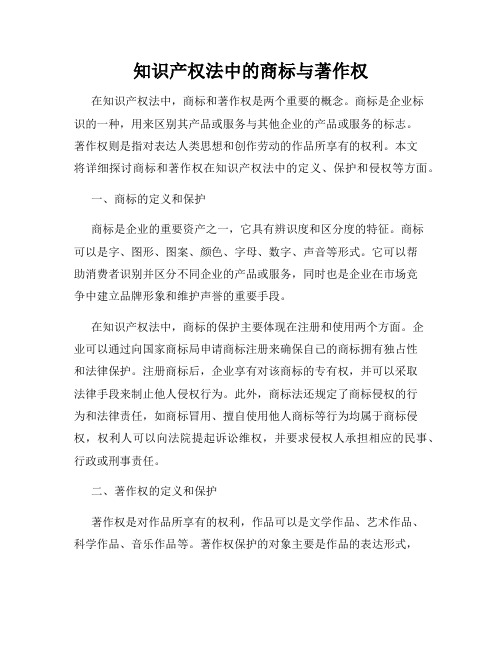 知识产权法中的商标与著作权