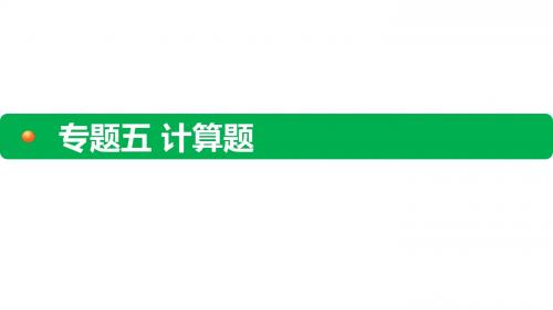 5-3专题五 计算题 类型3 力、热、电综合计算题