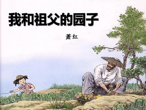 我和祖父的园子第二课时课件
