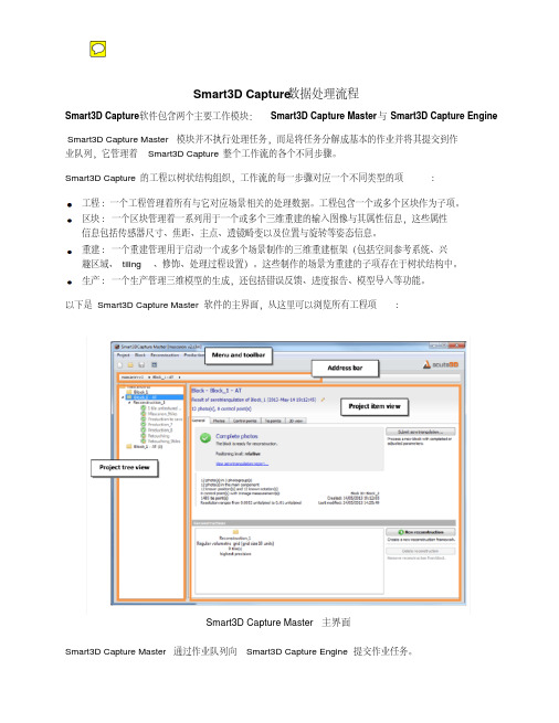 Bentley-ContextCapture-Center数据处理流程