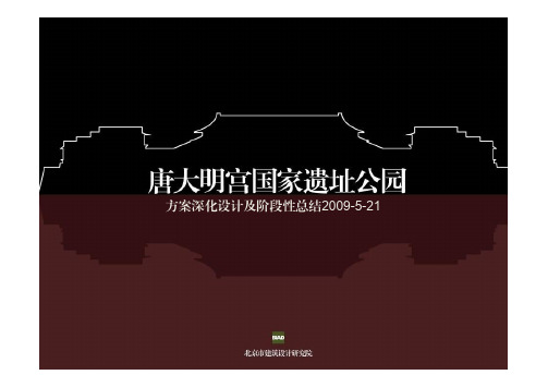 05.大明宫国家遗址公园方案深化设计及阶段性总结