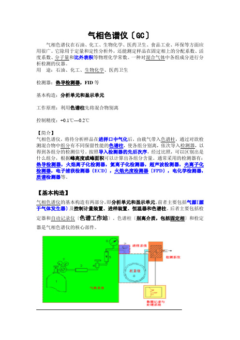 气相色谱仪使用规范