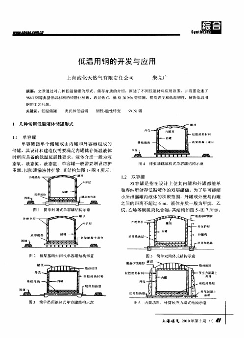 低温用钢的开发与应用