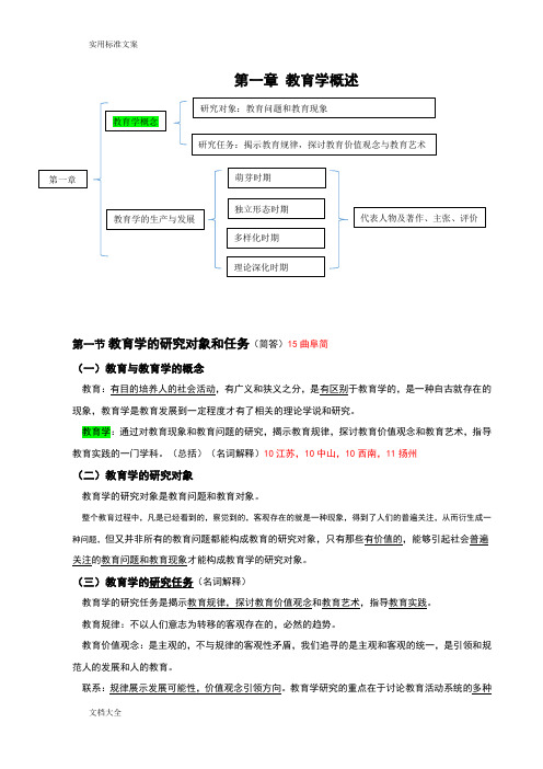 教育学原理笔记-自己整理