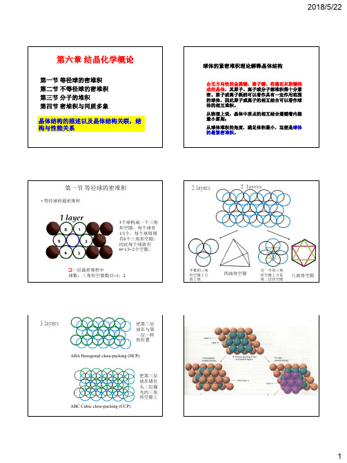 结晶化学概论