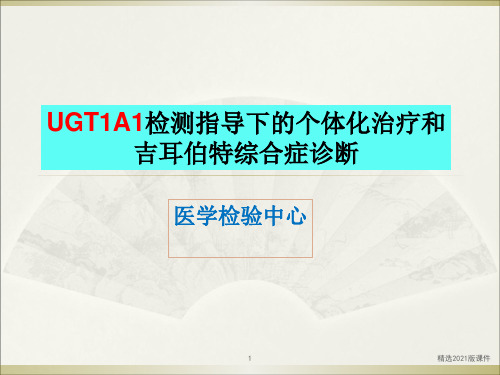 UGT1A1检测与个体化治疗及吉尔伯特综合征诊断