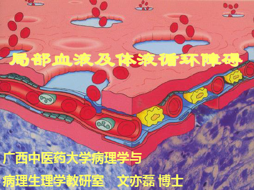 局部血液循环障碍