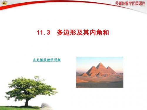 11.3-多边形及其内角和-八年级数学上册课件