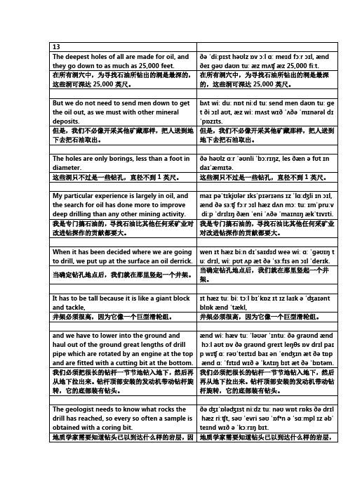 图说英语新概念英语第四册课文音标版讲义Lesson13