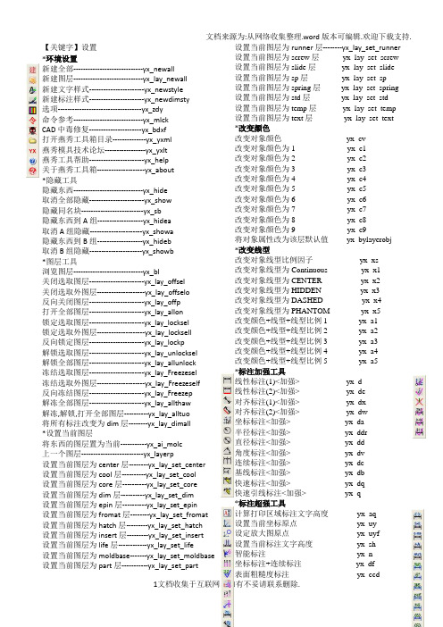 【设置】燕秀工具箱工具集1览