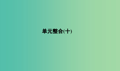 (通用版)河北省衡水市2019届高考历史大一轮复习 单元十 世界资本主义经济政策的调整和苏联的社会主