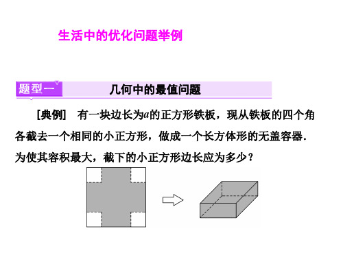 生活中的优化问题举例课件