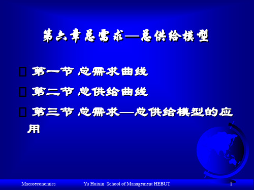 宏观经济学 第6章  总需求和总供给