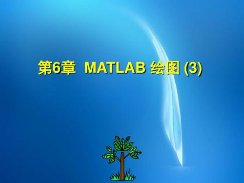 《MATLAB 7.X程序设计》 第6章(3)