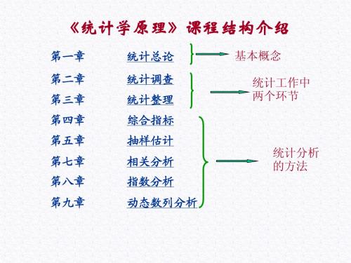 统计学原理完整教材