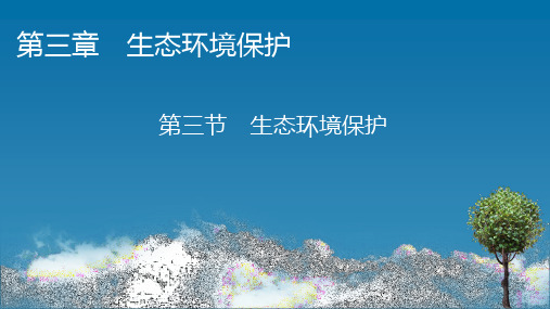 第3章 第3节 生态环境保护 课件 湘教版高中地理选修6环境保护