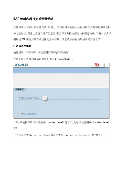 SAP移动类型与科目关联相关配置