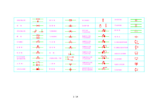 给排水及消防水图例