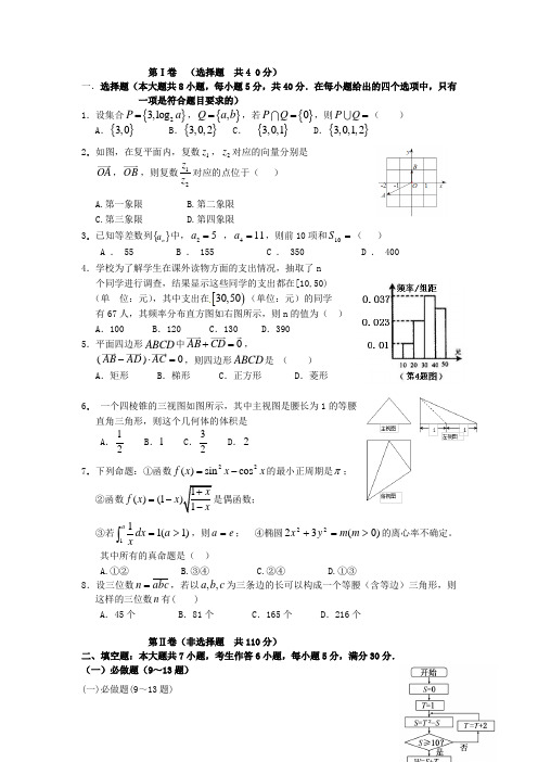 广东省丰顺中学高三数学一轮复习尾押题模拟试题 理 (.10.12 含分步骤解析考点点评)