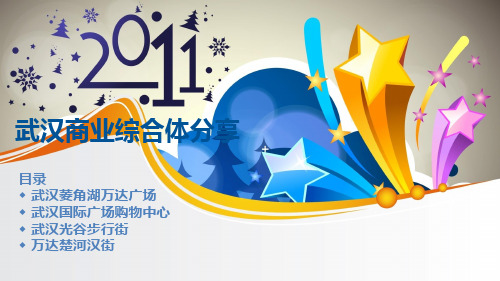 武汉商业市场调研 武汉购物中心百货商场调查报告2011年12月