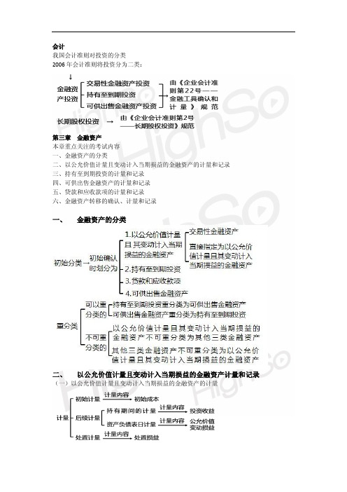 CPA 会计 教材精讲 第3章 金融资产 第一段