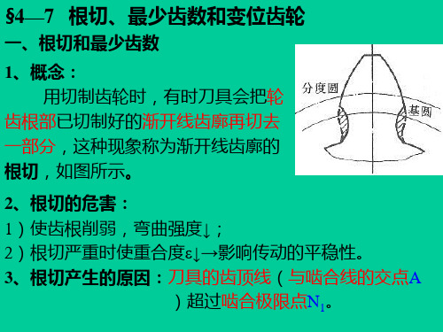 机械设计齿轮机构基础