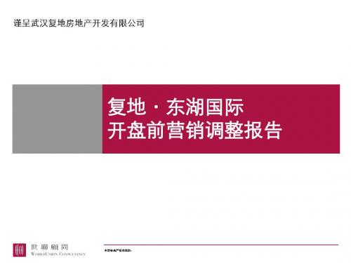 20081008_武汉_复地_东湖国际_策略调整建议