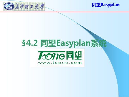 §4.2 同望Easyplan文稿