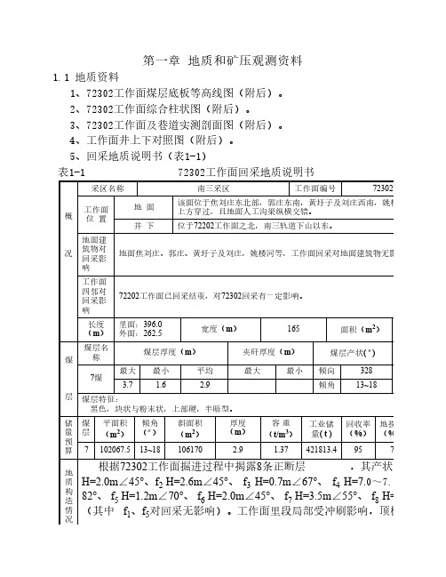 72302综采作业规程会审最终定稿