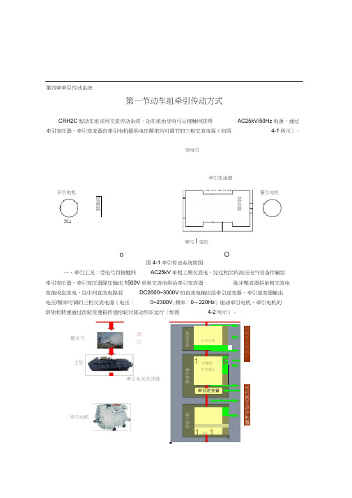 CRH2C型动车组牵引传动系统