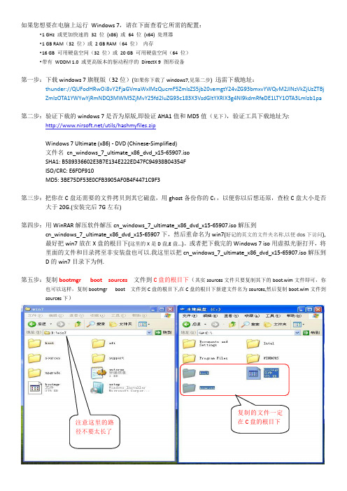 安装win7详解(图文教程)