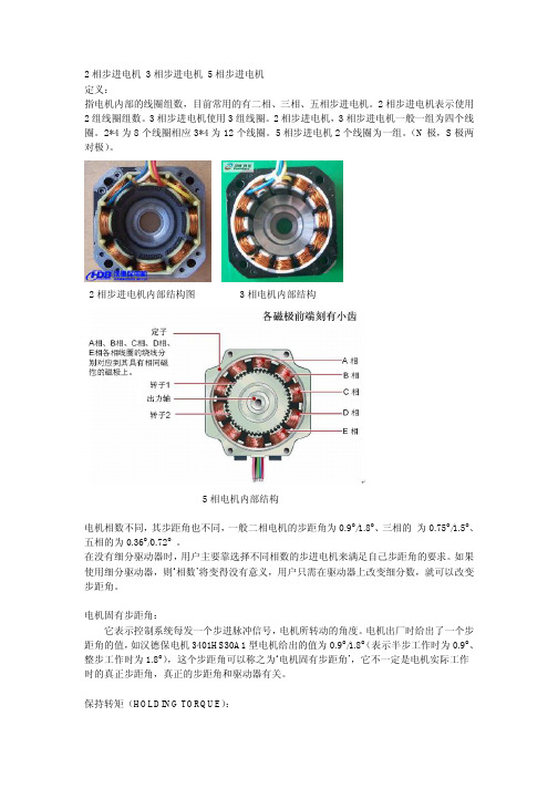 2相步进电机_3相步进电机_5相步进电机