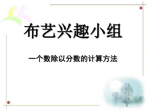 《布艺兴趣小组》精品ppt课件2
