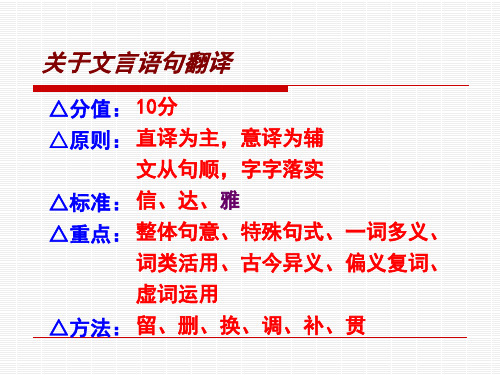 文言文翻译常见失误与应对方法 - 新