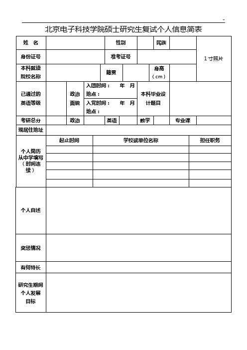 北京电子科技学院毕业生