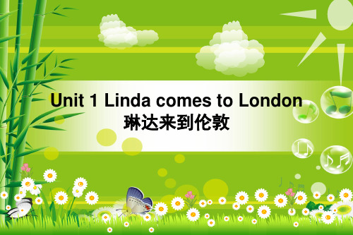 新概念青少版2A unit 1 Linda comes to London