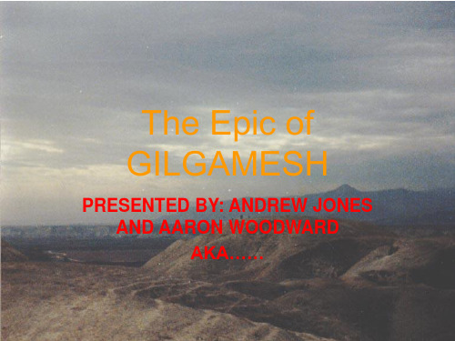 The-Epic-of-GILGAMESH