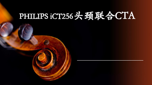 最新 PHILIPS iCT256头颈联合CTA